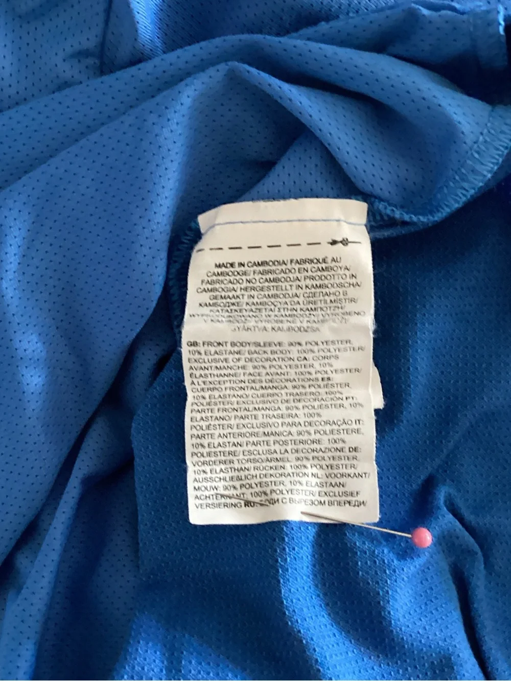 The North Face Men's Blue Short-Sleeve Performance Tee
